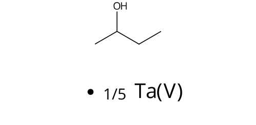 Penta-sec-butoxy tantalum - CAS:6382-80-5 - 2-Butanol, tantalum(5+) salt, 74(sec-BuO)5